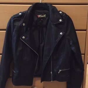 Faux Leather Jacket
